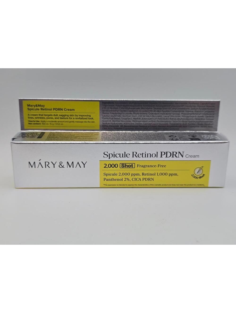 Mary & May Spicule retinol PRDN cream 2000 Shot 15g